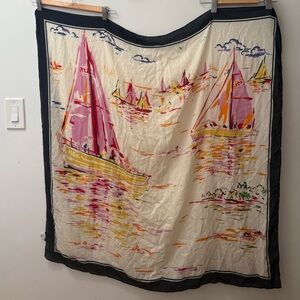 JCrew Factory Sailboat Scarf